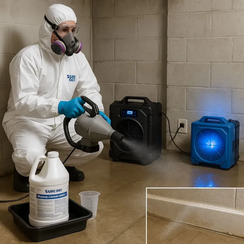 Sanitization and Odor Removal process in Anthony, NM