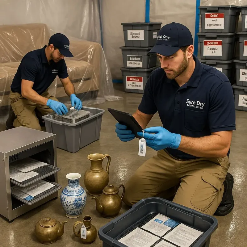 Content Protection and Restoration process in Anthony, NM